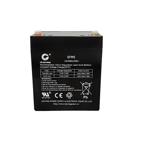 تولید کننده 12V5Ah باتری اسید سرب مهر و موم شده 6FM5 Ups باتری